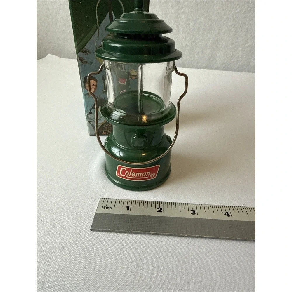 Vintage Avon 1970s Coleman Lantern Aftershave Cologne Decanter Bottle With Box